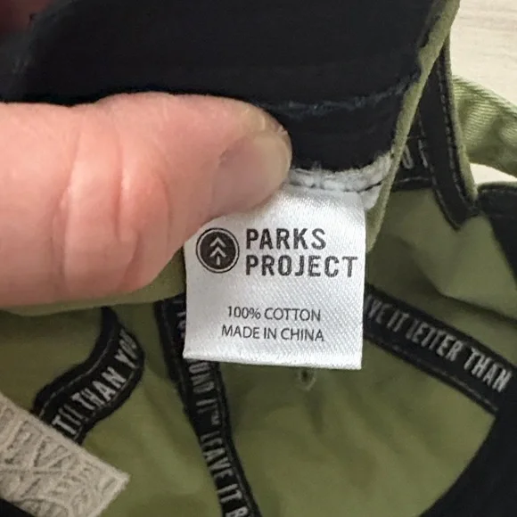 Parks Project Leave It Fern Cap Embroidered Free People Hat 100% Cotton One Size - Picture 8 of 9